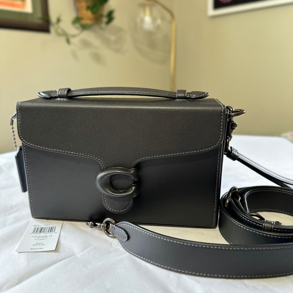 Coach Tabby Box Bag NWT Black Beauty! CH750